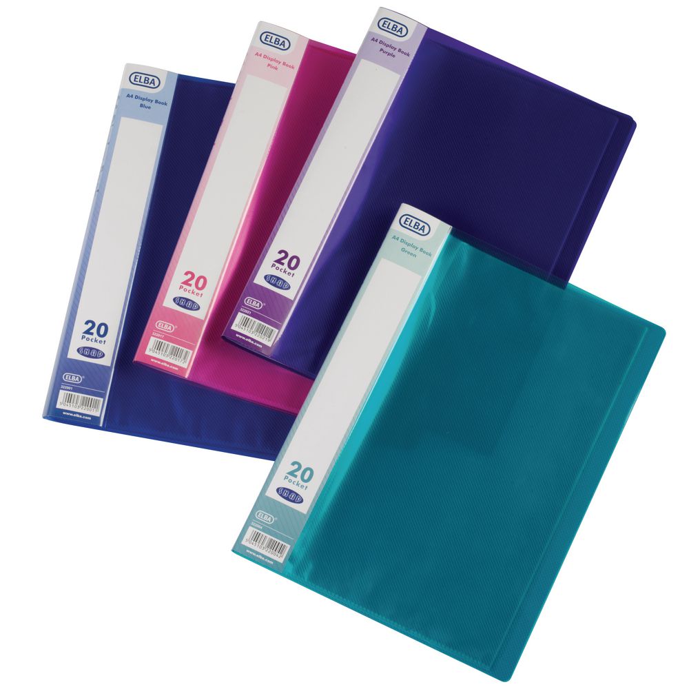 Display book A4 20 pocket (Pack of 10)